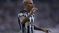 Foto: Pedro Vilela/Getty Images - Arana teria sondagem forte do Leeds United, porém direção do Galo rechaçou qualquer contato dos ingleses