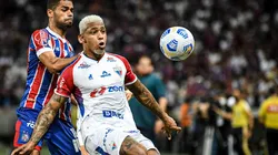 Foto: Kely Pereira/AGIF - David: valorizado após boas temporadas no Fortaleza