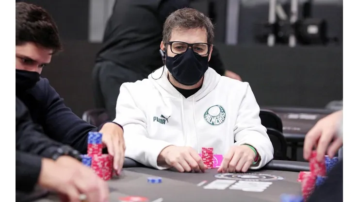 Marco Alves, o "Salsicha", durante o BSOP Millions 2021 (Foto: BSOP)