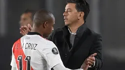 Foto: Juan Mabromata - Pool/Getty Images - De La Cruz é um dos pupilos de Marcelo Gallardo no River Plate e interessa ao Palmeiras