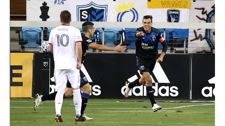 Ezra Shaw/Getty Images - Chris Wondolowski festeja gol pelo San Jose Earthquakes