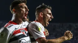 Rigoni e Calleri foram contratados nessa temporada pelo São Paulo (Foto: Marcello Zambrana)