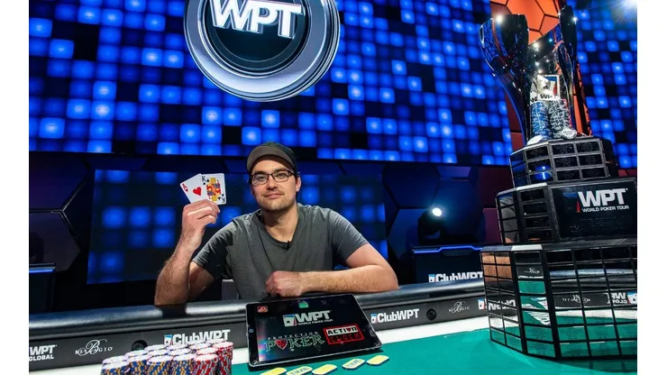 Taylor Black é o campeão do WPT (Foto: WPT)