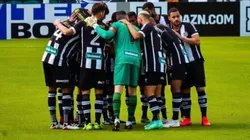 Foto: R.Pierre/AGIF/ Equipe do Figueirense antes de uma partida.