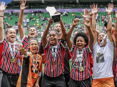 Time feminino do São Paulo vence o Santos em um jogão e conquista a Ladies Cup