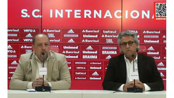 Foto: Reprodução SC Internacional/YouTube | Barcellos aprova e Inter oferece joia ao Barcelona