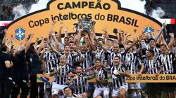 Buda Mendes/Getty Images - Jogadores do Atlético Mineiro festejando a Copa do Brasil 2021