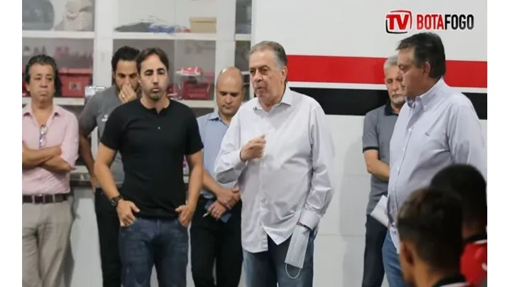 Reprodução/ TV Botafogo - Paulo Pelaipe, diretor executivo do Botafogo-SP
