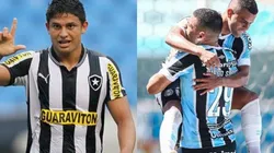 Fotos: Wagner Meier/AGIF e Lucas Uebel/Grêmio - Elkeson e Alisson estão no radar do Fluminense para 2022