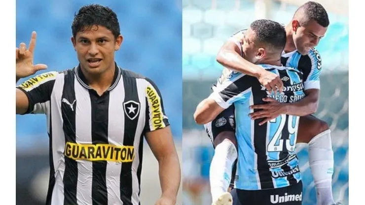 Fotos: Wagner Meier/AGIF e Lucas Uebel/Grêmio - Elkeson e Alisson estão no radar do Fluminense para 2022