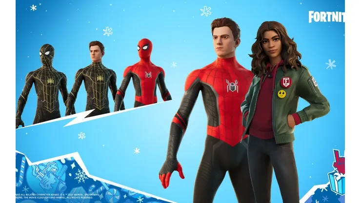 Fortnite: Tom Holland e Zendaya de Homem-Aranha Sem Volta para Casa chegam no jogo