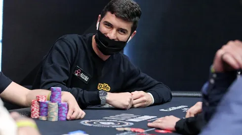 Bernardo Soares na mesa final do BSOP Millions (Foto: Luis Bertazini/BSOP)