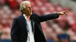 David Ramos/Getty Images/ Suspenso, Jorge Jesus vê o Benfica garantir a classificação, mas recebe vaias da torcida; vida do treinador não está fácil