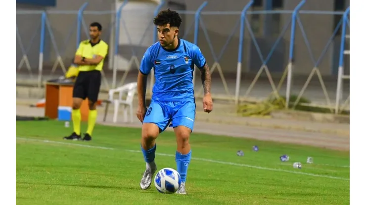 Foto: Divulgação/Dibba Al Fujairah | Roger Mendonça teve passagem pelas categorias de base do Flamengo, Botafogo e Vila Nova