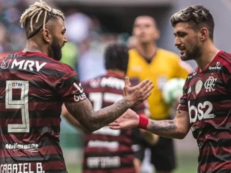 Gabigol desmente boato de romance com ex de Arrascaeta, Vitória Bellato, e diz: "Não rolou nada"