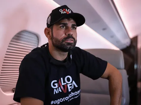 Cuca faz mistério sobre futuro de Diego Costa no Atlético Mineiro