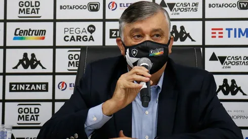 Foto: Vitor Silva/Botafogo/Divulgação - Durcesio Mello: confirmou ter boas notícias para divulgar