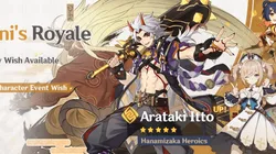 Genshin Impact: Arataki Itto chega nesta terça (14) e recebe novo trailer de gameplay