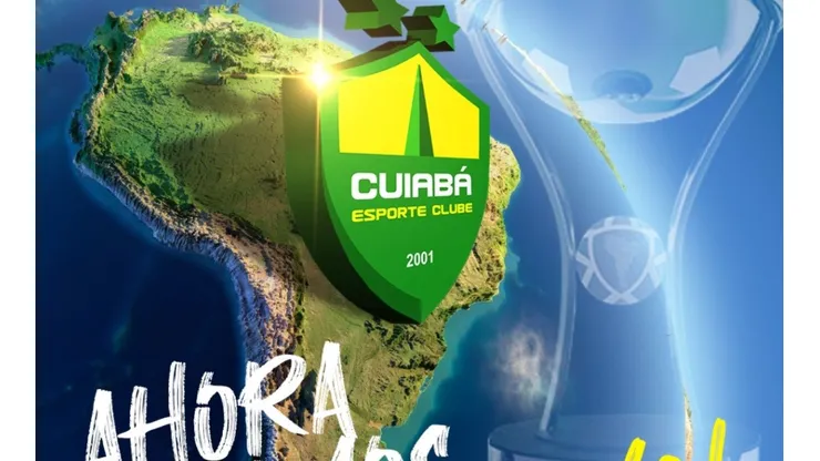 Cuiabá terá sua segunda participação na Sul-Americana (Foto: Twitter oficial do Cuiabá)