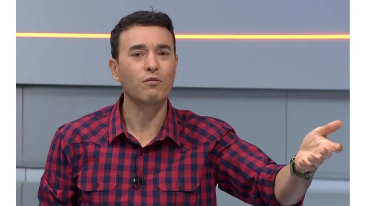 Foto: Reprodução/SporTV - Rizek citou o Flamengo em comentário.