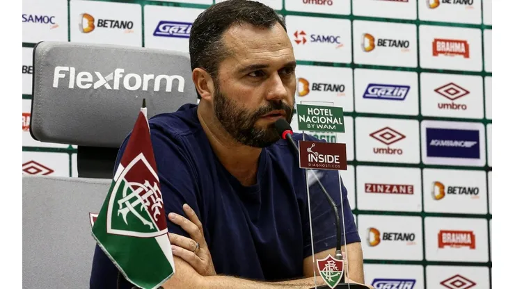 Foto: (Flickr Oficial Fluminense/Lucas Merçon/Fluminense F.C.) - Mário Bittencourt, presidente do Fluminense, pode ser o 'trunfo' para a chegada de um novo reforço