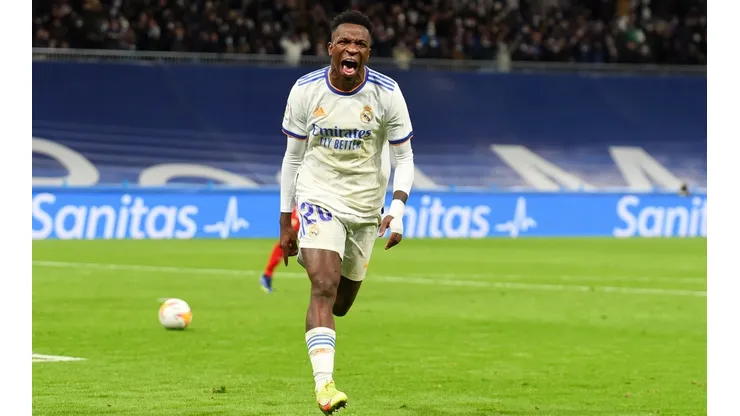 Vinícius Jr. vive grande momento pelo Real Madrid desde a chegada do técnico Carlo Ancelotti