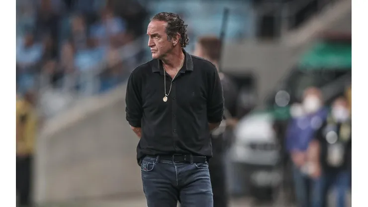 Foto: Pedro Souza / Atlético / Divulgação - Cuca: terá que mexer no time titular para decisão