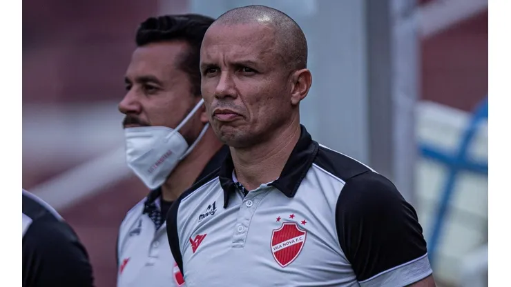Foto: (Heber Gomes/AGIF) - Higo Magalhães, do Vila Nova, mostrou confiança no título da Copa Verde