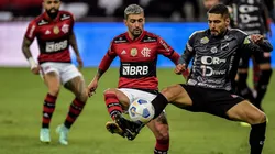 Thiago Ribeiro/AGIF - Alisson em jogo do ABC contra o Flamengo