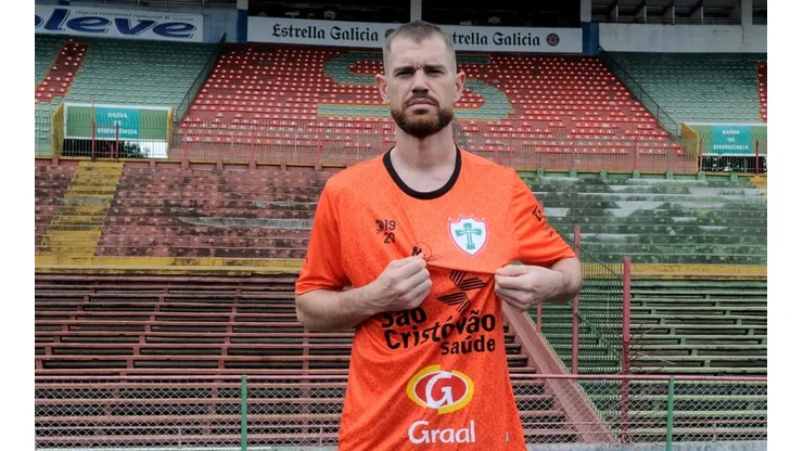 Wagner foi anunciado pela Portuguesa (Foto: Dorival Rosa/Portuguesa)