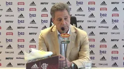 Foto: Reprodução FlaTV/YouTube | Rodolfo Landim tem teto orçamentário estipulado para o Flamengo em 2022