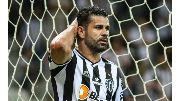 Foto: Fernando Moreno/AGIF - Diego Costa chegou com grande status no Galo