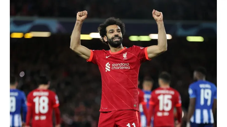 Foto: Clive Brunskill / Getty Images | Salah se mostrou feliz pelo interesse do Barcelona em contrata-lo