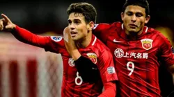 Foto: Divulgação/AFC - Elkeson (à dir.) entrou no radar do Palmeiras para 2022