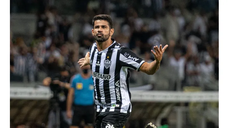 Alessandra Torres/AGIF - Diego Costa, atacante do Atlético-MG