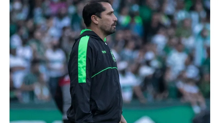 Robson Mafra/AGIF -Gustavo Morínigo, técnico do Coritiba