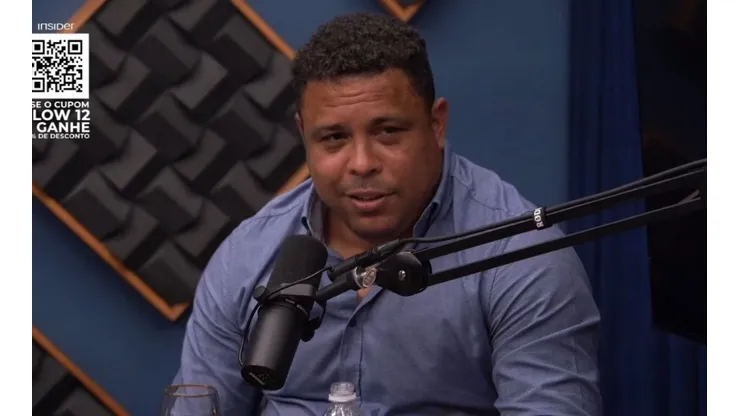 Foto: Reprodução Flow Podcast/YouTube | Ronaldo fala sobre pedidos para comprar Botafogo, Cruzeiro e Vasco