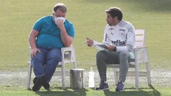 Foto: Cesar Greco/Palmeiras/Divulgação - Abel está com moral no Verdão