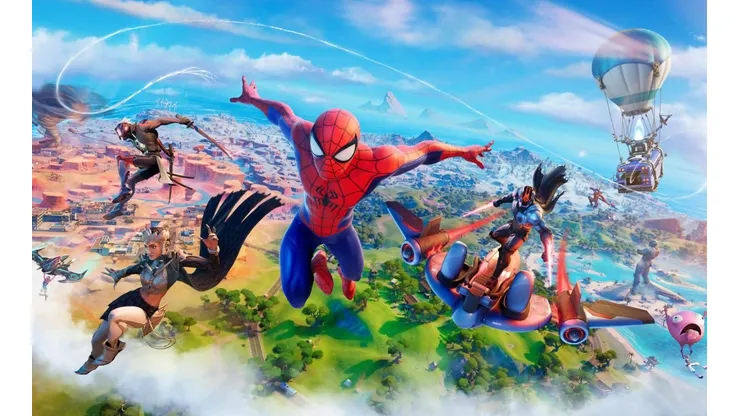 Fortnite Capítulo 3 Reviravolta conta com a Ilha invertida e a chegada de Homem-Aranha