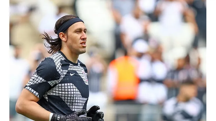 Foto: Marcello Zambrana/AGIF/ Titular contra o Grêmio, Cássio pode bater recorde de jogos pelo Corinthians em um ano.