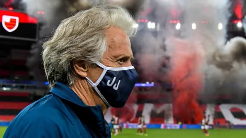 Foto: Thiago Ribeiro/AGIF | Jorge Jesus marcou a história do Flamengo ao comandar uma das melhores temporadas do clube