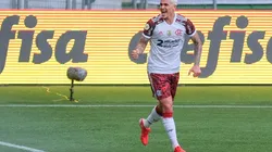 Pedro anotou gol contra o Palmeiras no Brasileirão (Foto: Marcelo Zambrana)