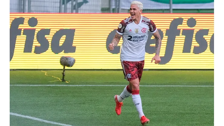 Pedro anotou gol contra o Palmeiras no Brasileirão (Foto: Marcelo Zambrana)