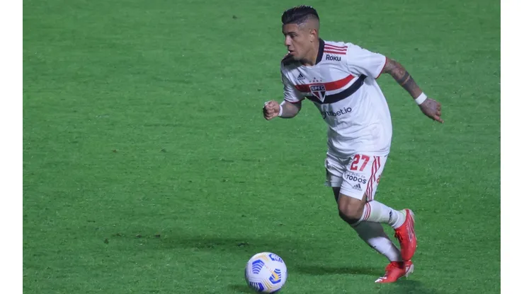 Galeano tem contrato de empréstimo com o São Paulo até dezembro (Foto: Marcello Zambrana/AGIF)