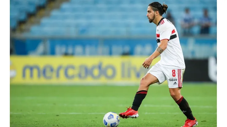 Benítez foi titular na última partida do São Paulo contra o Grêmio (Foto: Pedro H. Tesch/AGIF)