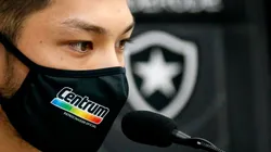 Foto: Vitor Silva/Botafogo - Oyama tem contrato em definitivo com Mirassol e Botafogo ainda não acertou permanência para 2022