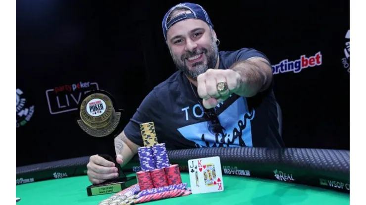 Kadu Campion foi campeão do ME da WSOP Circuit em 2019 (Foto: WSOP)