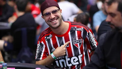 Mateus Lessa é embaixador do São Paulo no poker (Foto: Carlos Monti/BSOP)