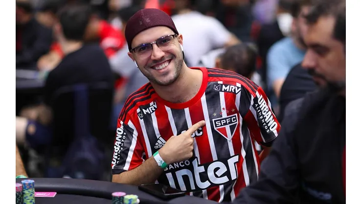 Mateus Lessa é embaixador do São Paulo no poker (Foto: Carlos Monti/BSOP)