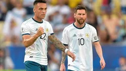Thiago Ribeiro/AGIF - Lautaro revela que conversou com Messi sobre o Barcelona